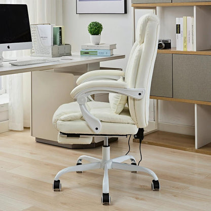 Executive Office Chair with Heat and Massage Functions