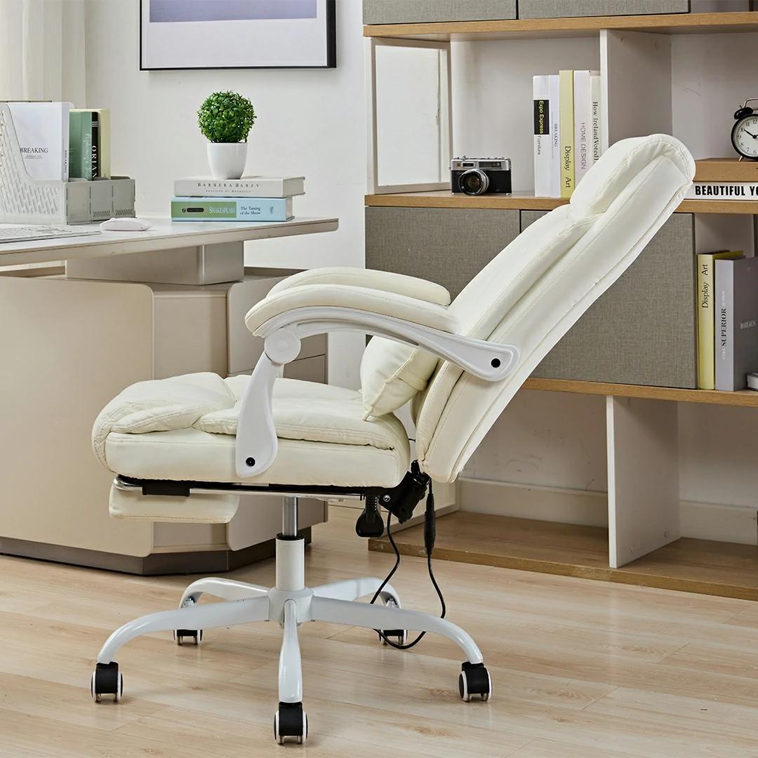 Executive Office Chair with Heat and Massage Functions