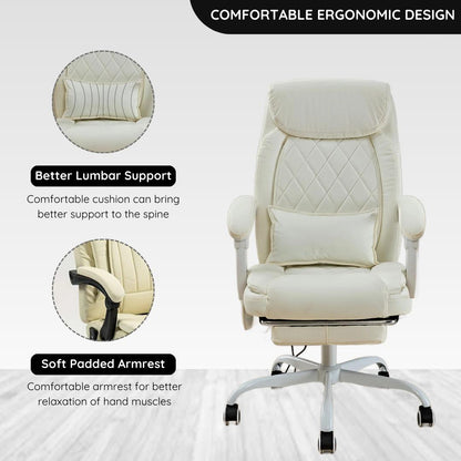 Executive Office Chair with Heat and Massage Functions