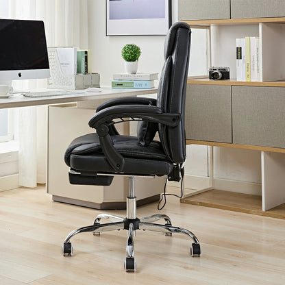 Executive Office Chair with Heat and Massage Functions