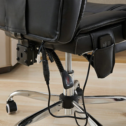 Executive Office Chair with Heat and Massage Functions