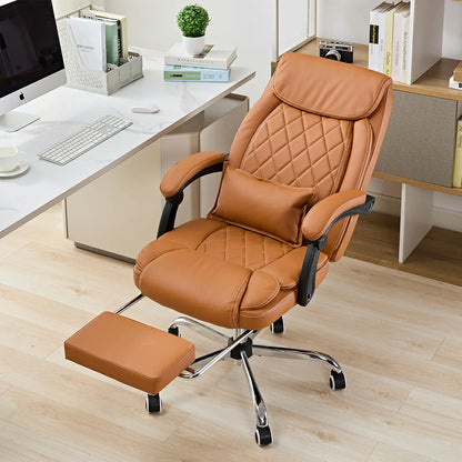 Executive Office Chair with Heat and Massage Functions