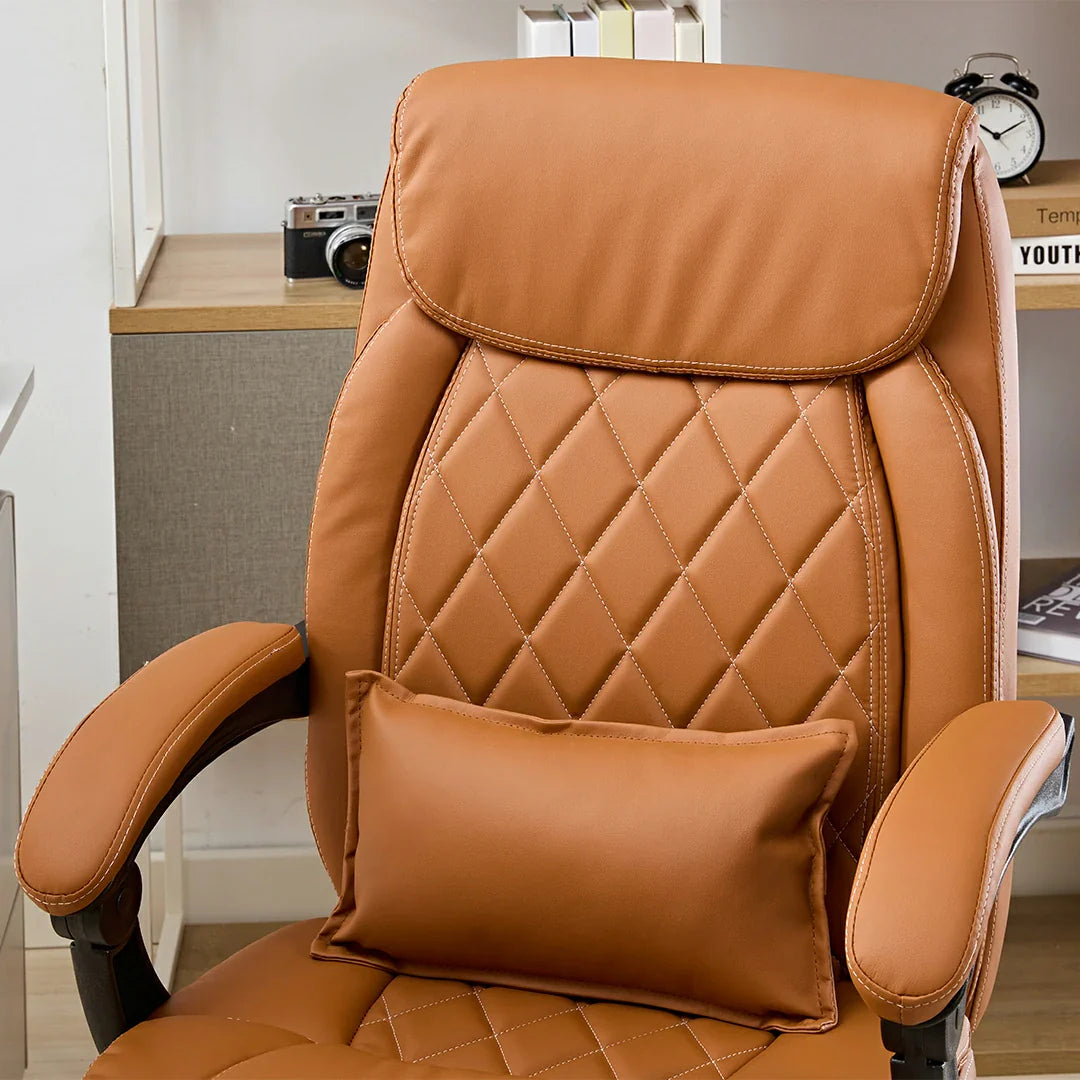 Executive Office Chair with Heat and Massage Functions