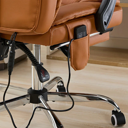 Executive Office Chair with Heat and Massage Functions